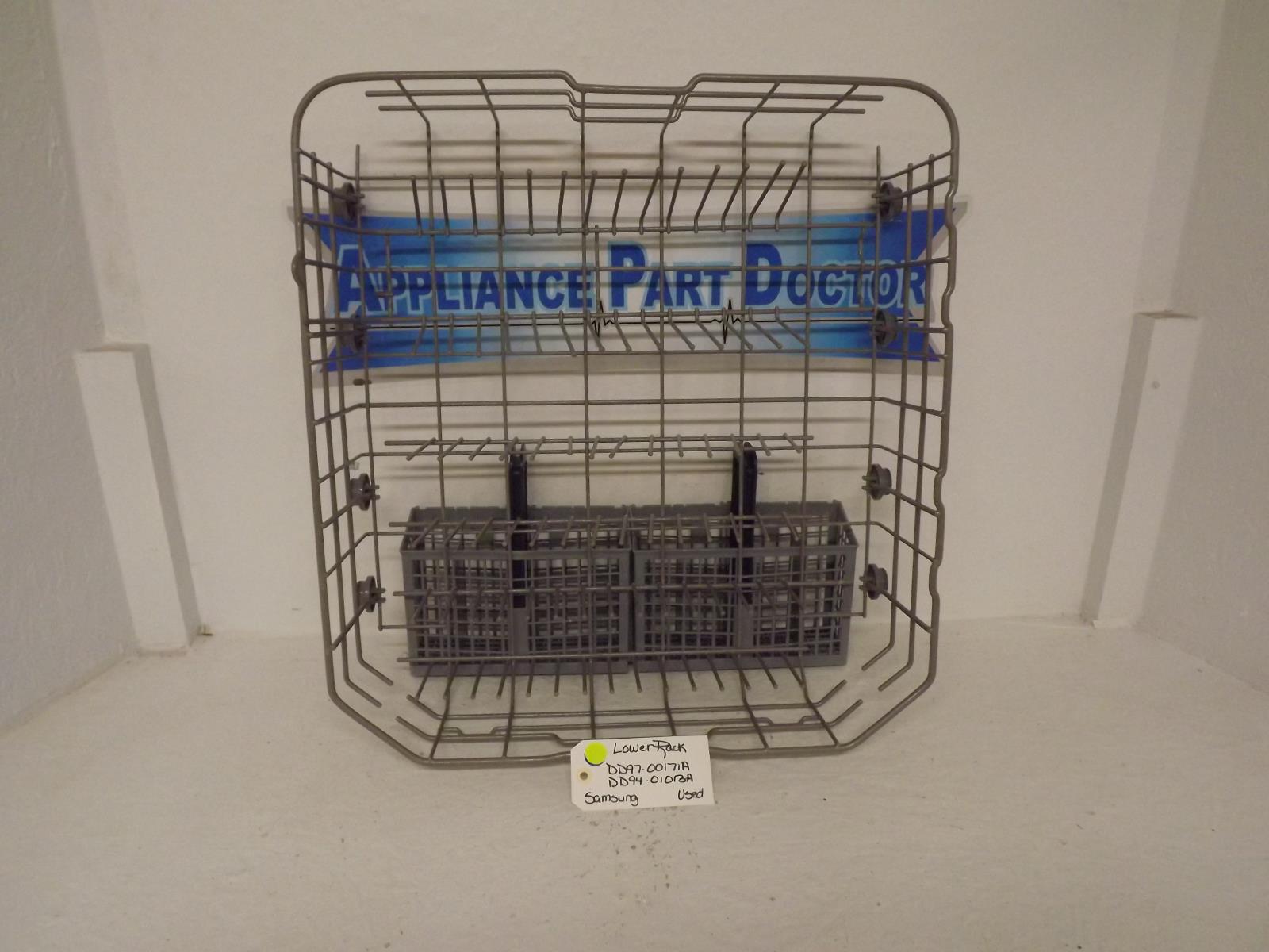 Samsung Dishwasher DD97-00171A DD94-01013A Lower Rack Used Samsung Dishwasher DD97-00171A DD94-01013A Lower Rack Used